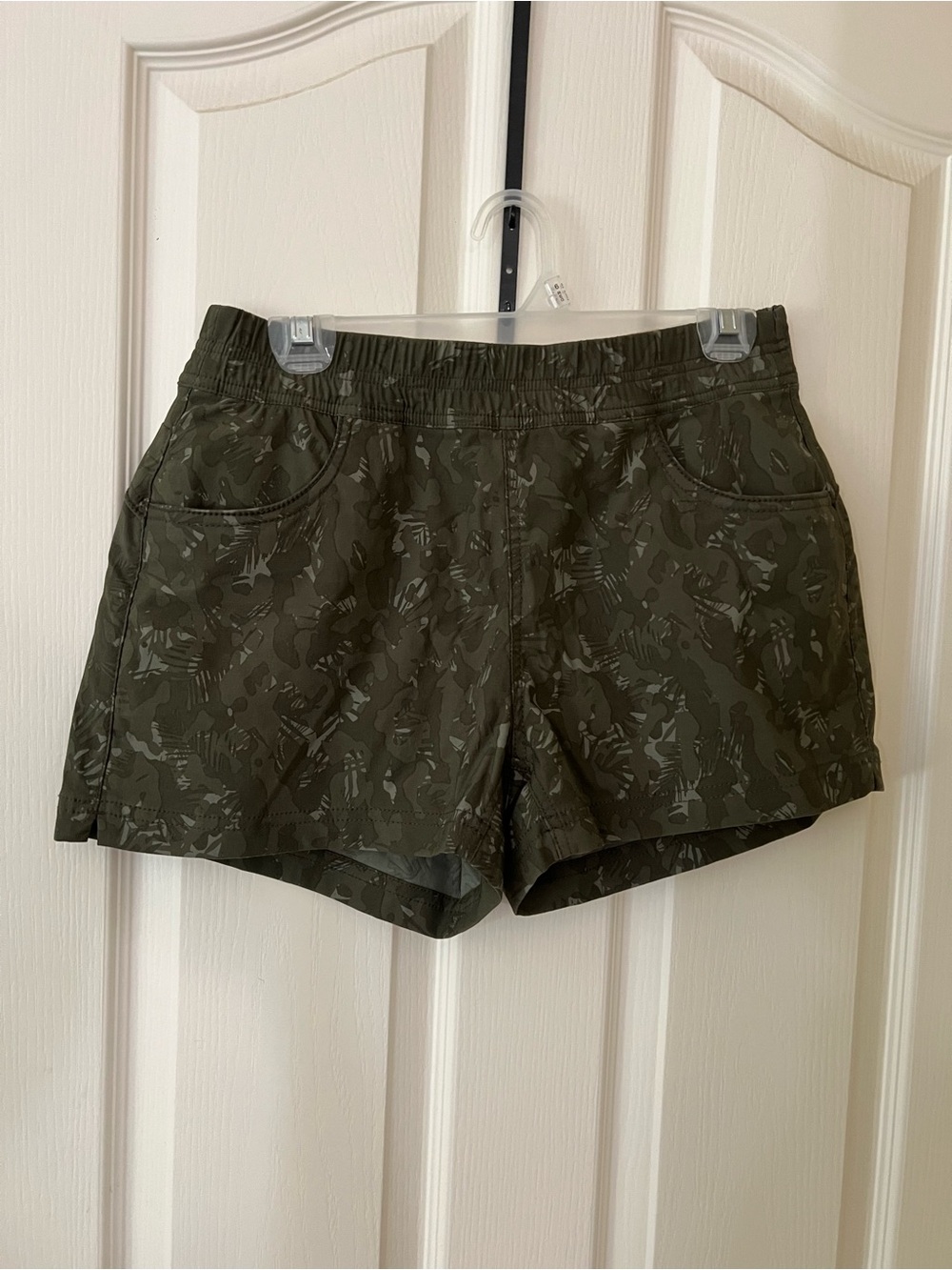 Prana Halle II Evergreen Camo Shorts - Picture 5 of 5